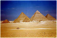 Das Foto von den Pyramiden was jeder schiesst