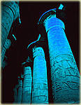 Sound-and Lightshow im Tempel von Karnak